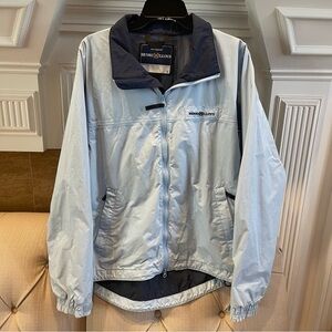 Henri Lloyd Jacket Men's Large Light Blue and White Jacket